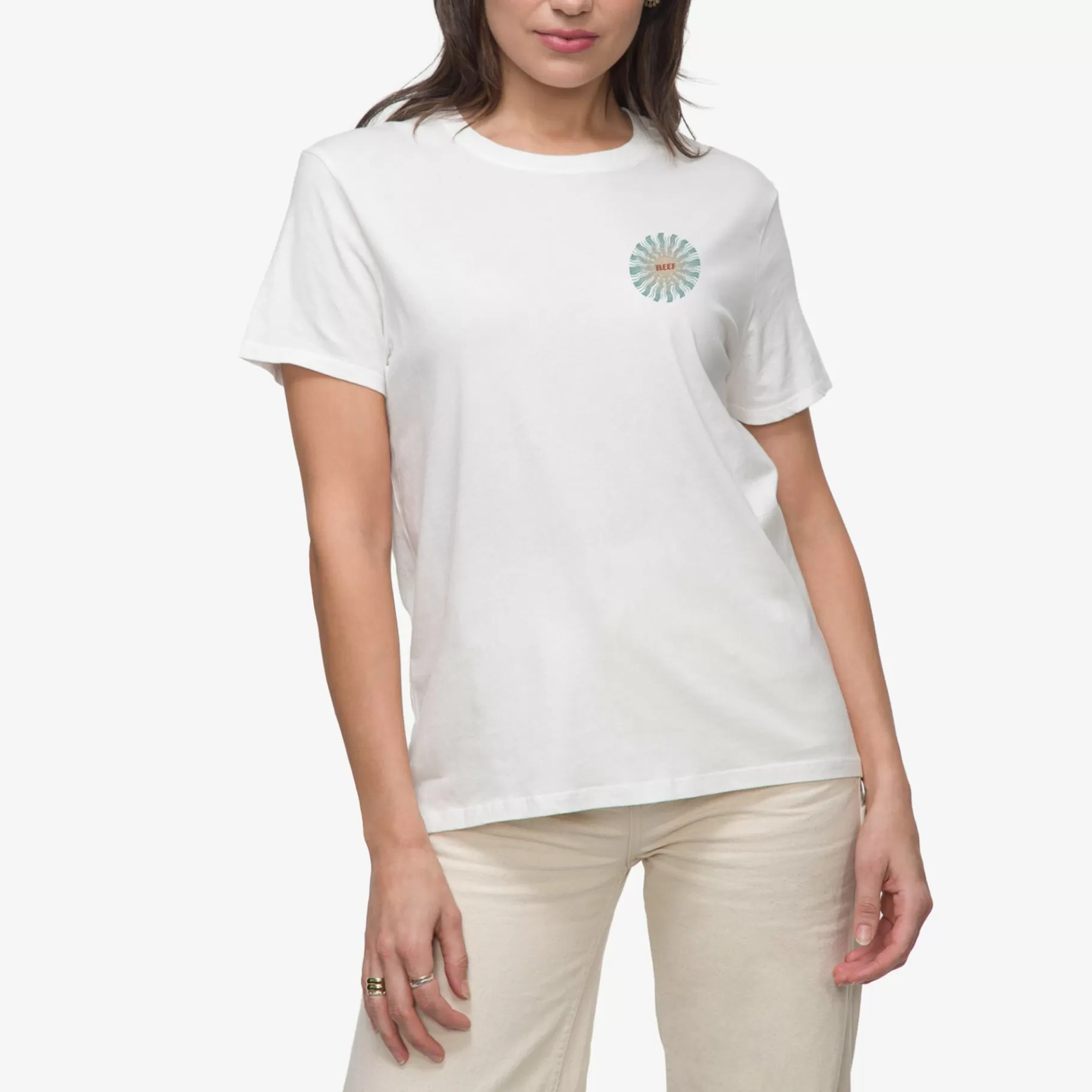 Women REEF T-Shirts>Ayesunrays Short Sleeve T-Shirt