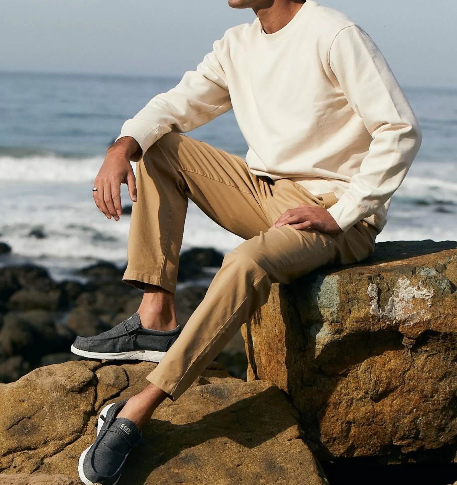 Men REEF Shoes>Cushion Coast Textile