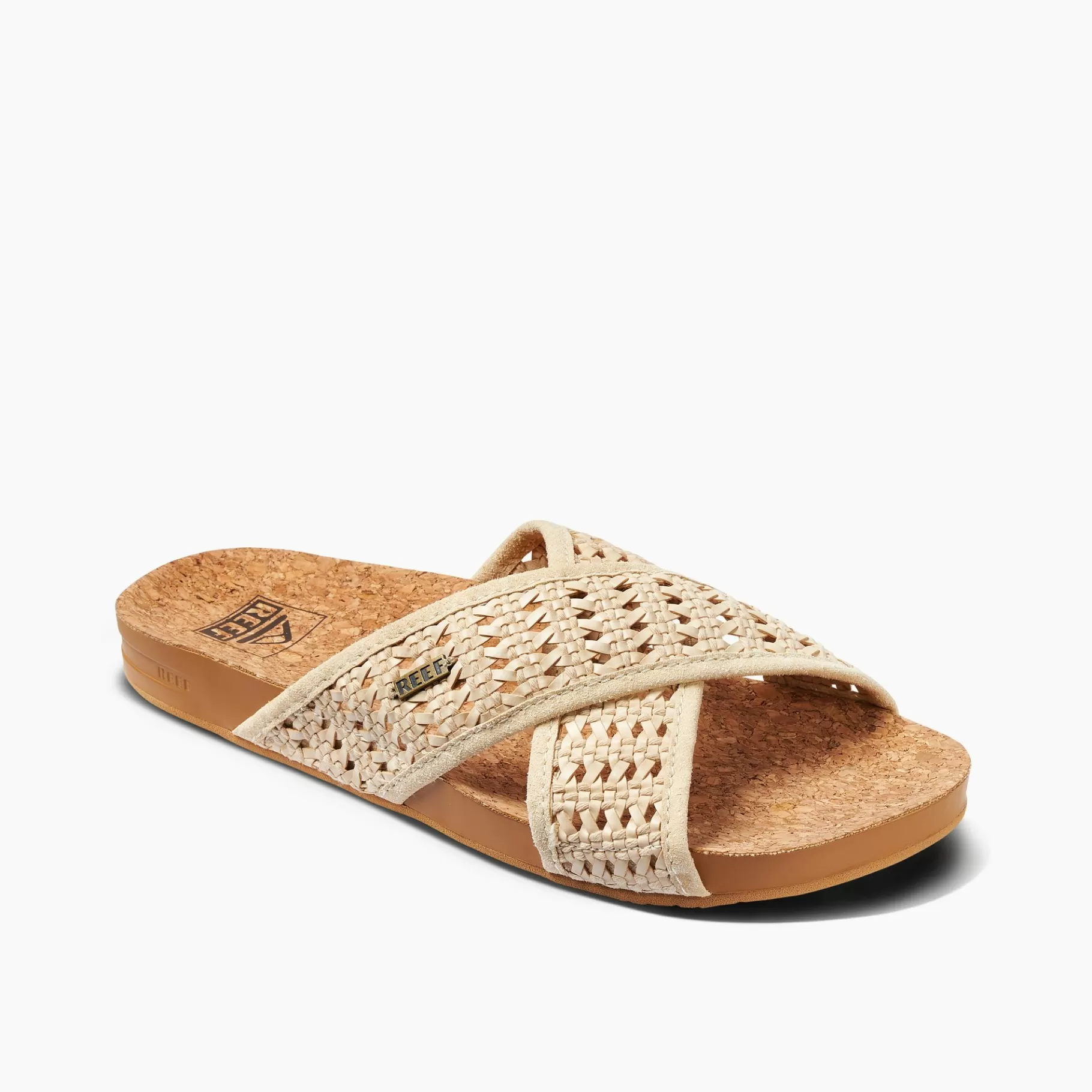 Women REEF Sandals | Slides>Cushion Woven Bloom