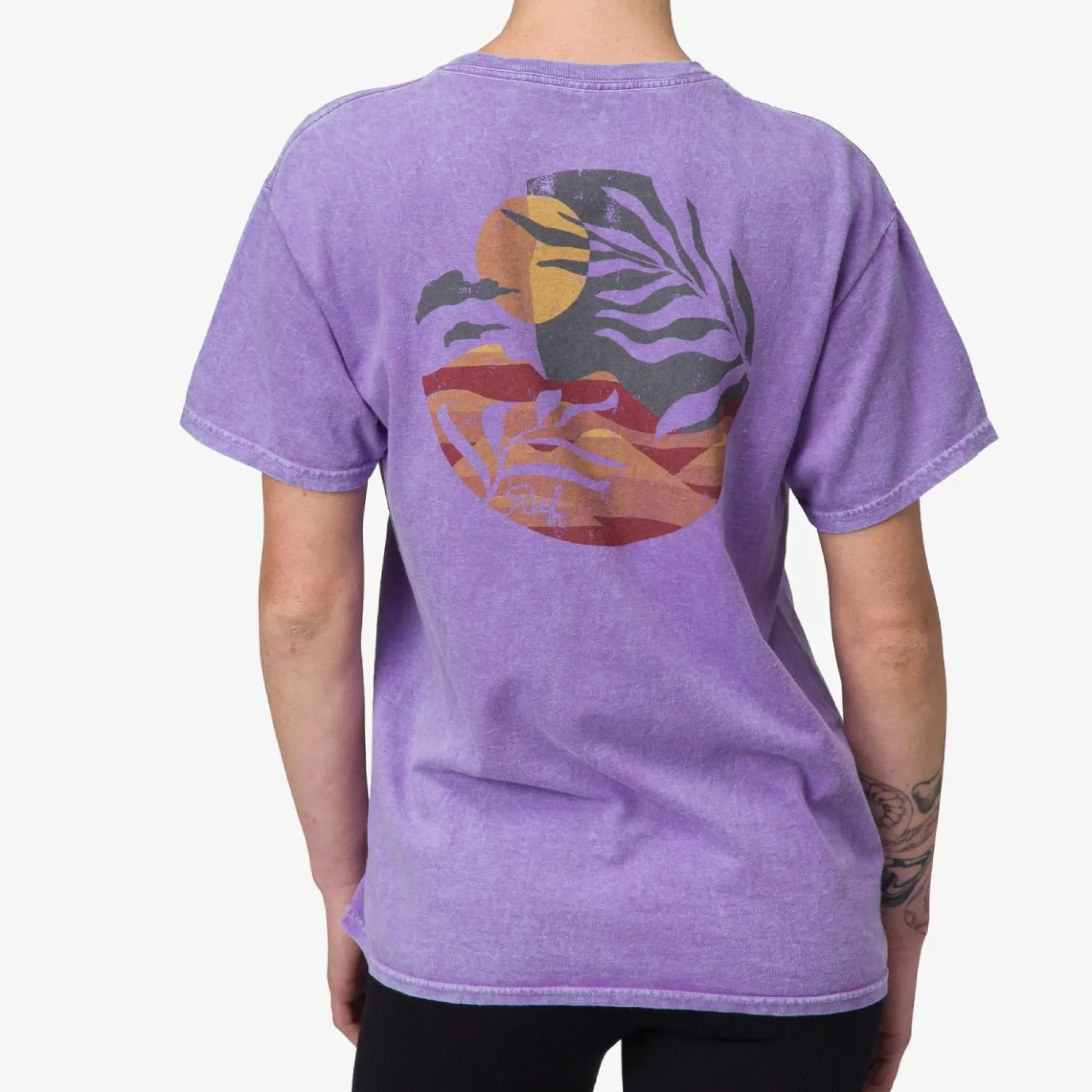 Women REEF T-Shirts>Organica Short Sleeve Washed T-Shirt