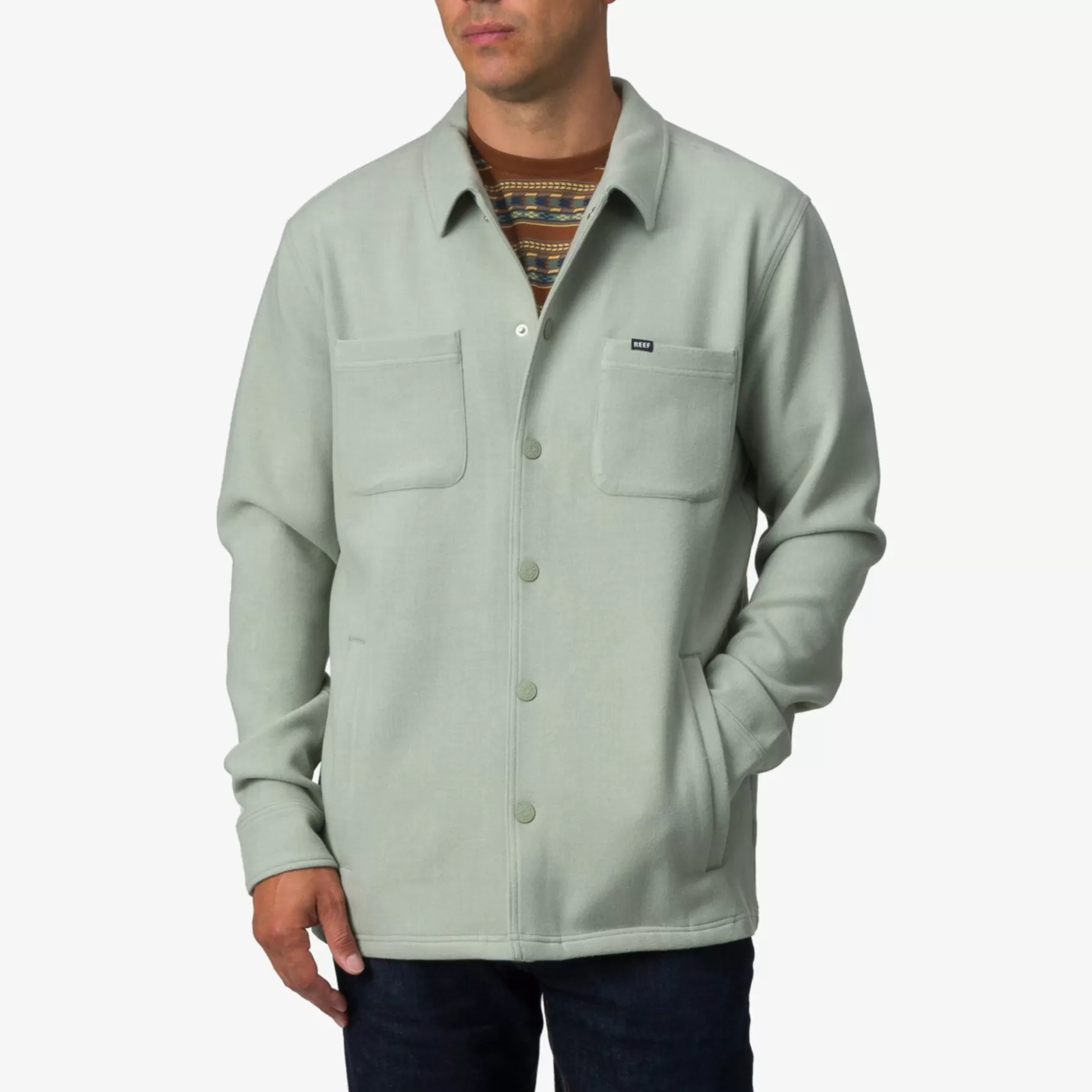 Men REEF Shirts>Weston Flannel Jacket